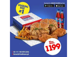 Karachi Fried House Sharing Box Deal 1 For Rs.1199/-image-1247